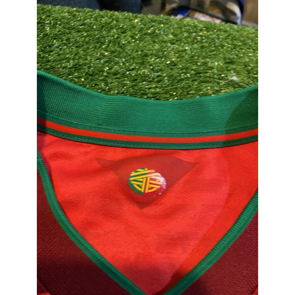 Portugal Soccer Jersey medium red green nike home kit 2014 Cristiano Ronaldo 14 - Picture 3 of 11